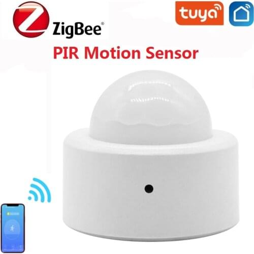 Tuya Zigbee PIR Motion Sensor Wireless Body Movement Infrared Detector Smart Life APP Control Security Alarm System With Battery