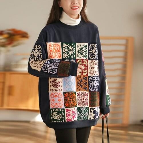 Женские флисовые толстовки Johnature China At AliExpress