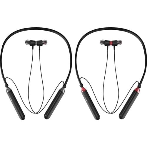 New Fone Bluetooth-compatible Headphones Sports Earphone Neck Hanging Ear Hook LED Digital Display HD Call Headphone Respectable