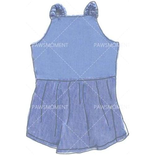 Dog Dresses for Pet Dog Clothes for Small Dogs Clothing French Bulldog Yorkies Puppy Dresses Clothing for Pet Pug Costume PC2145