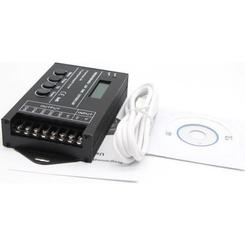 TC420 /TC421wifi time programmable 5 CH output RGB RGBW led strip light controller for aquariums, fish tank, plant grow