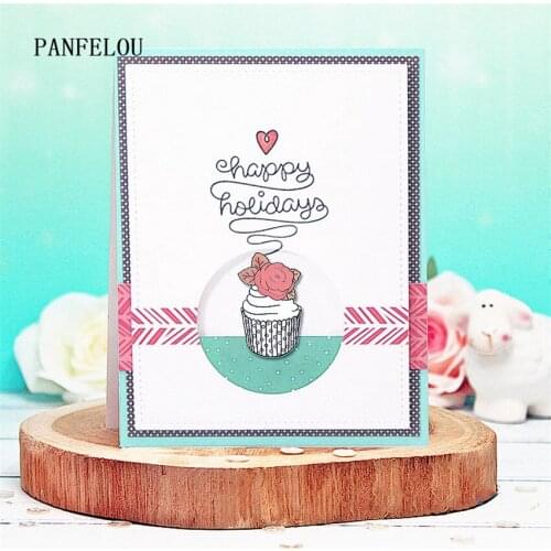 Cutting dies teapot Transparent Silicone Rubber Clear Stamps cartoon Scrapbooking/DIY Easter Childrens toys album