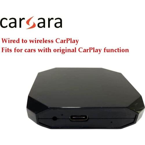 U2W Plus CarPlay Wireless Activator for Car Wireless Carplay Adapter Navigation Siri Activator with USB Cable Portable