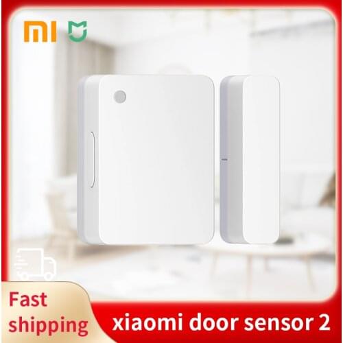 Xiaomi Mijia Smart Door & Window Sensor 2 Bluetooth 5.0 Light Records Overtime Unclosed Reminder For Mihome App