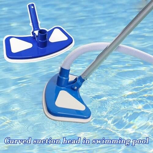 Weighted Butterfly Pool Vacuum Head with Bottom Nylon Brushes Convenient Durable Portable for Swimming Pools JDH88