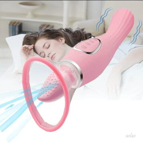 Tongue Vibrator Nipples Suction Cup Massager Masturbation Sex Toys for Women G-Spot Tease Clitoris Vibration Adult Product for18