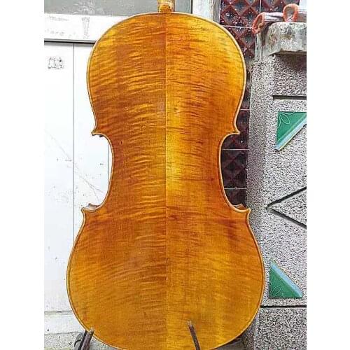 2019 N3 4/4 size cello full hand made instrument spruce top maple back cello