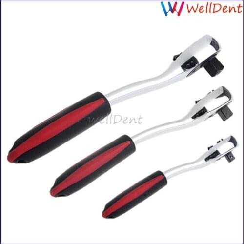 Dental Lab Wrench Tooth Drive Release Ratchet Socket Hand Repair Tool 1/2 1/4 3/8 72