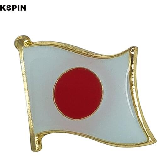 Japan flag pin lapel pin badge Brooch Icons 1PC KS-0147