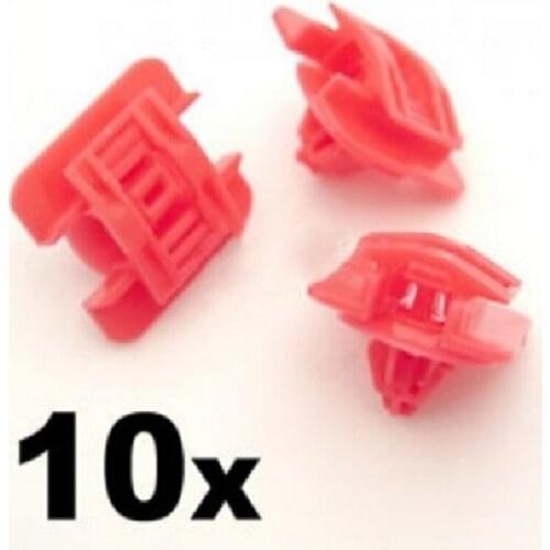 10x Door Foot Guard, side edges Trim Bars For Renault Clio