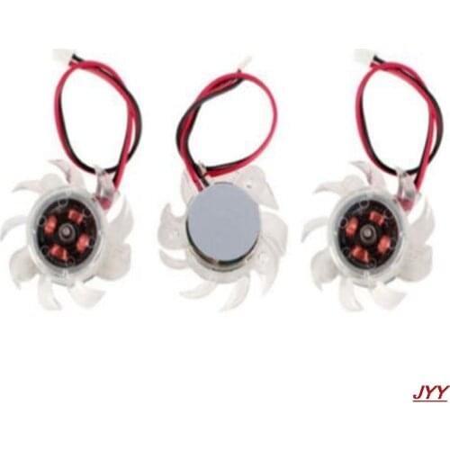 35mm 12V Clear Plastic Computer VGA Video Cooler Card Cooling Fan