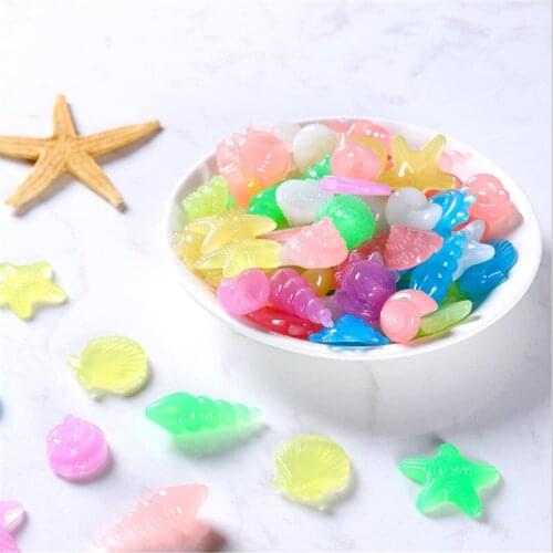 50PCS Artificial Luminous Stone Glow Light Emitting Pebble Stones Garden Yard Home Decor Walkway Road Fish Tank Landscape Decor