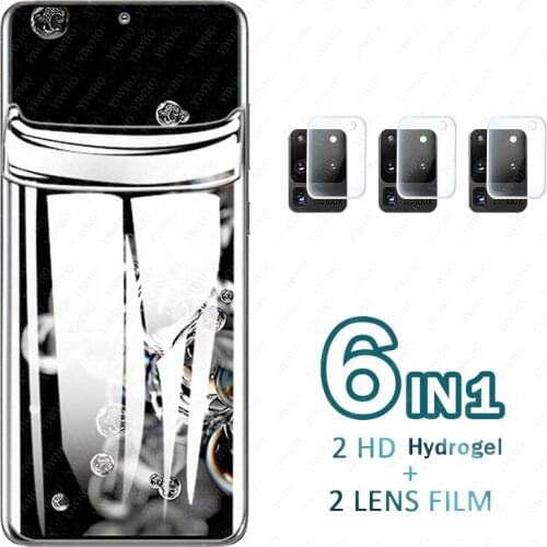 999D Hydrogel Film for Samsung Galaxy S20 Ultra Back Lens Screen Protector Camera Glass for Samsung S 20 20s S20ultra SM-G988
