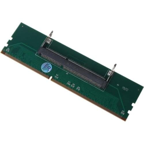 DDR3 SO DIMM to Desktop Adapter DIMM Connector Memory Adapter Card 240 to 204P Desktop Computer Component Accessories
