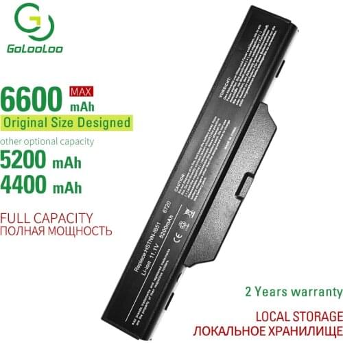 Golooloog 6 cells laptop batery for Hp COMPAQ 6720s 6720s/CT 6730s 6730s/CT 6735s 6820s 6830s 491278-001 500764-001 BP6A96