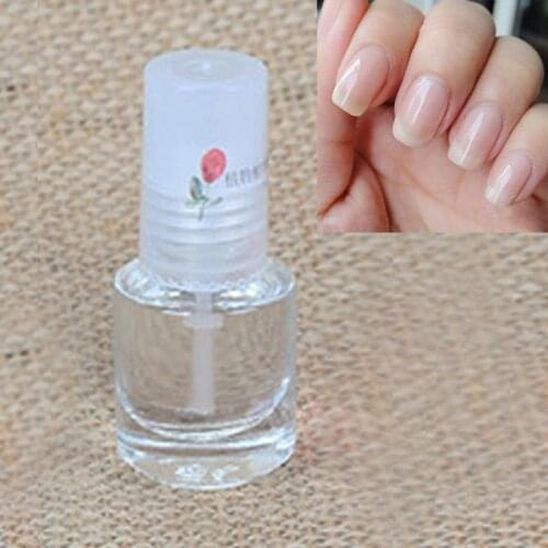 5ML UV Transparent Color Top Polish Nail Base Coat Cover Art Hardener Vitamin Make Nails With A Durable Shiny Coat Daily Use