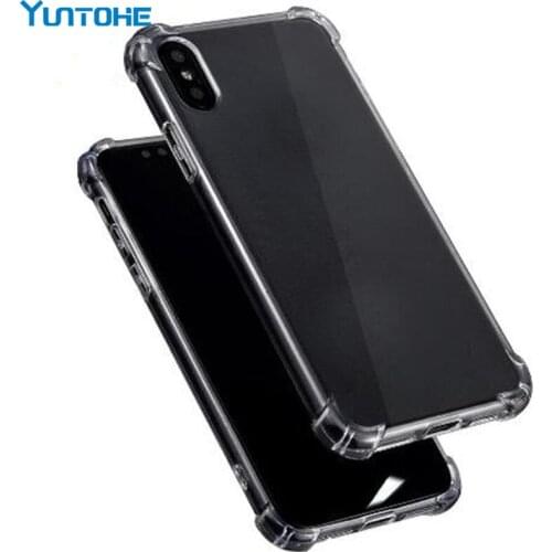 TPU Phone Case For iPhone 13 12 11 pro max XS Max XR 7 6 8 X Protective Crystal Clear Soft Silicone Back Shockproof Cover