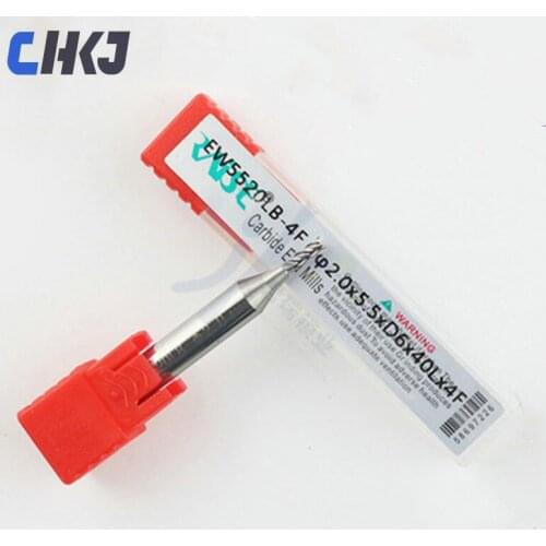 CHKJ EW5520LB-3F Ruizheng CNC machine end mill E9 A9 X007 and other CNC key machine 2.0 milling cutter Free shipping