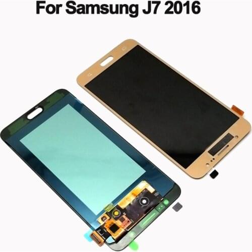 Original Amoled lcd For Samsung Galaxy J7 2016 J710 LCD Display and Touch Screen Digitizer Assembly SM-J710F J710M J710H J710FN