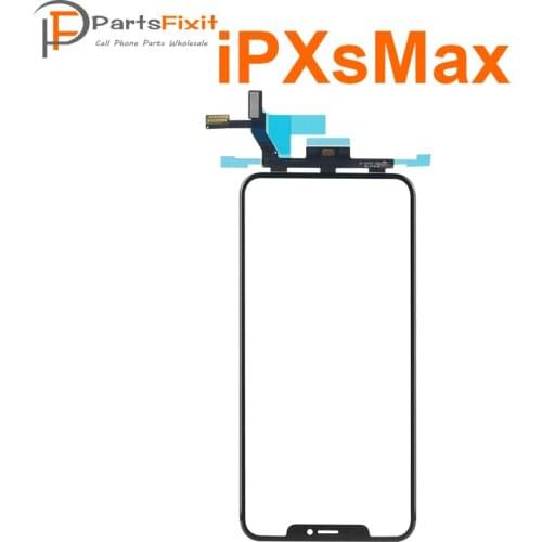 For iPhoneXSmax Touch Screen Digitizer Glass Lens with Touch Panel XSmax Outer Screen Glass Touch Panel Replacement Parts