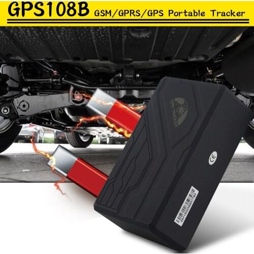 GPS Position Tracker Strong Magnetic Automobile GPS108B With SOS/ Geographic Fence Alarm And External Power Off Alarm System