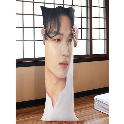 Hyunsik (BtoB) Dakimakura Body Pillow Case Genshin Impact Diluc Decorative Cover Home Decoration Pillowcases Printed Long