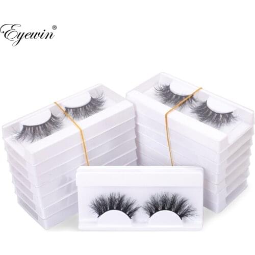 Eyewin False Eyelashes Lashes 3D Mink Lashes 100% Handmade Cruetly Free Soft Natural Long Makeup Eyelashes For Bulk Wholesale