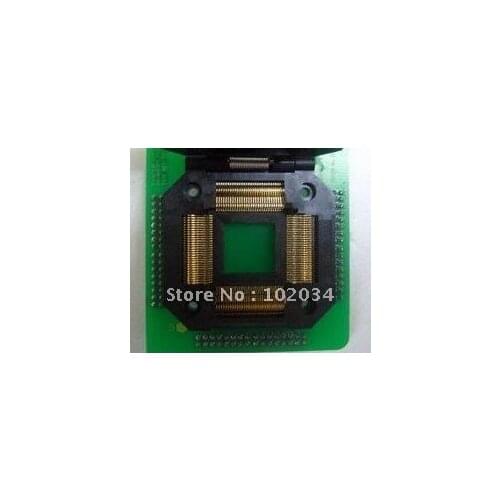 100% NEW IC51-1204 QFP120 TQFP120 IC Test Socket / Programmer Adapter / Burn-in Socket (IC51-1204-1497)