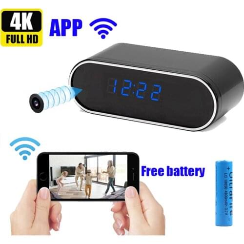 Lookcam wifi camera Secret Clock micro camera Recorder Security Night Vision Motion Detect Camcorder HD 1080P micro kamera espia