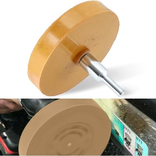 Rubber Eraser Wheel Heavy Duty Decal Removal Eraser Wheel Adhesive Remover Vinyl Decal Graphics Removal Tool