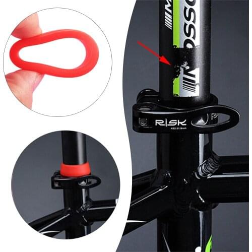 Silica Gel MTB Bike Seat Post Protector Cover Waterproof Ring MTB Bicycle Seatpost Dust Cover Protective Case Cycling tool