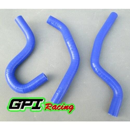 GPI silicone radiator hose FOR HONDA CR80R CR80 1998 - 2002 1999 2000 2001 CR85R 2003 - 2007 2004 2005 2006 03 04 05 06 07 BLUE