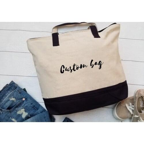 Custom Tote bags, Personalized Tote Bags, Favorite things tote, Print your Logo, Things Totes, Personalized Business bag, Brande