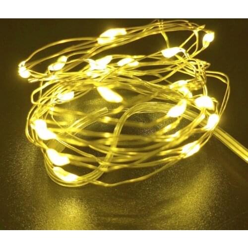 LED String Lights Copper Wire Fairy Lights Battery Night Light Christmas Garland Room Bedroom Indoor Decoration New Year Decor