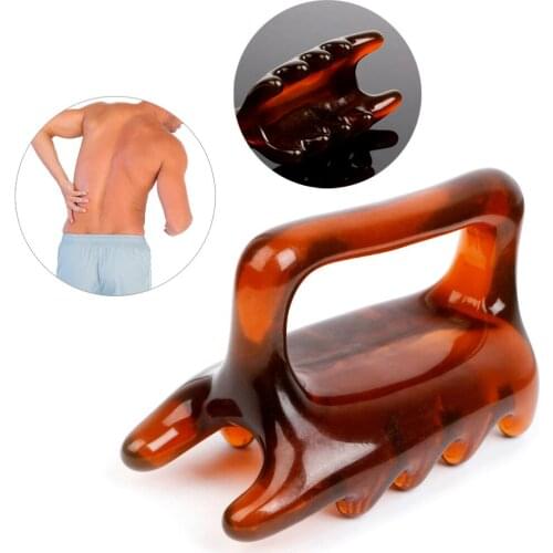 1 PC Beeswax Body Spine Cervical Vertebra Physical SPA Scraping Massager Tool Promote Blood Circulation