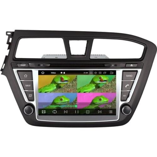 7 Inch Android 8.0 Octa Core 4GB RAM Car CD DVD Player Head Unit For Hyundai I20 2014- Left Hand Driving GPS Radio Stereo WIFI