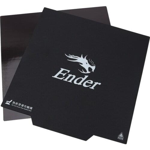 9.2 inch x 9.2 inch Ender-3 printer part magic Magnetic build surface bed paper label with label 235 x 235mm for Ender-3