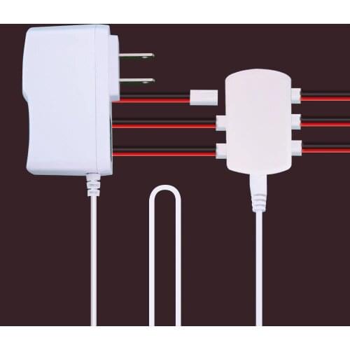 Power Supply Adapter 3V 12V Round Head Universal Plug For LED Lamp Switching Power Port DIY Model Making