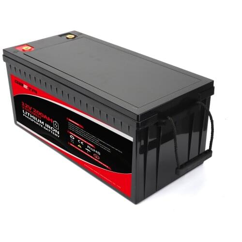 Rechargeable solar energy storage battery solar lifepo4 12v 200ah battery pack