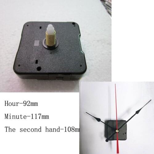 Wholesale New Quartz Mute scanning Clock Movement for Clock Mechanism Repair DIY clock parts accessories shaft 20mm JX025