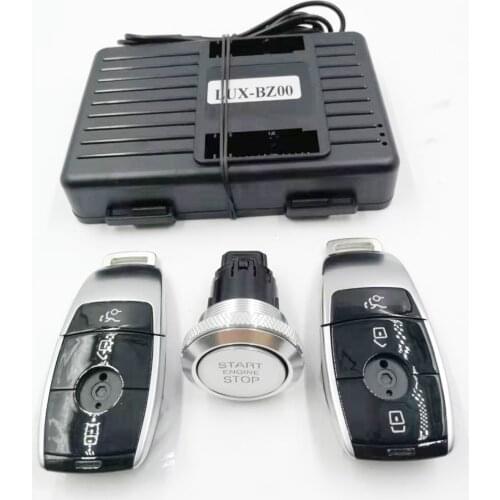 For Mercedes Benz G Class 13-18 Car Push Start Stop System Remote Starter System and Keyless Entry System with New Remote Key