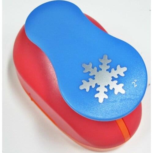 Punch Snowflake 2" Shape Craft Hole Puncher Tools For Kid DIY Embossing Scrapbooking Furador Eva Scrapbook Paper Punches Sale
