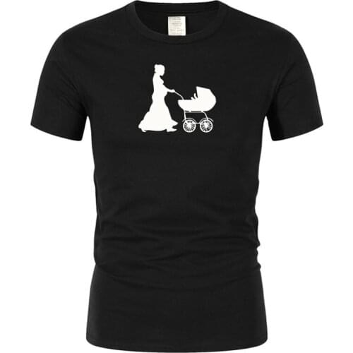 Short Sleeve T-Shirt Funny beautiful long hair women Lando exquisite mens T-shirt pure cotton