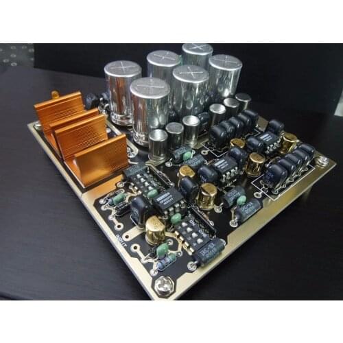 Hi-Fi Preamplifier Adjustable Gain multiple Pre-Amp PCB / DIY Kit / Board