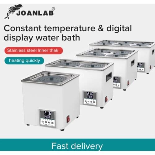 JOANLAB Water Bath Lab Heating Thermostatic Devices Digital Display Lab Equipment Constant Temperature Thermostat Tank 110v 220v