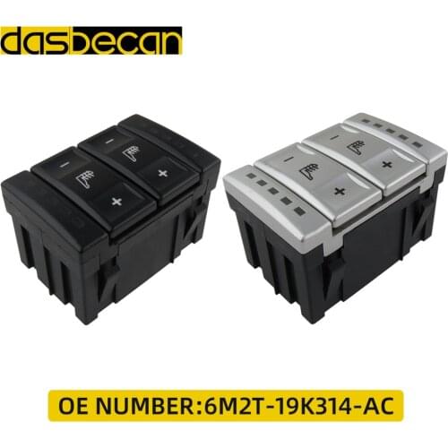 Car Electric Seat Heating Button Control Switch Heated Switch For Ford Mondeo MK 3 4 S-MAX Galaxy 6M2T-19K314-AC 6M2T19K314AC