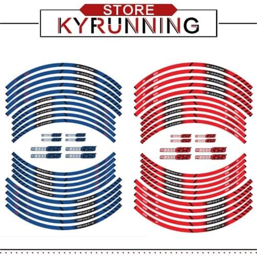 New Motorcycle Tire Reflective stickers inner wheel stripes decoration decals for BMW R1200GS