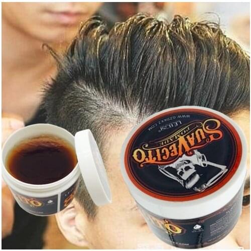 SUAVECITO Hair Pomade Strong style restoring Pomade Hair wax skeleton cream slicked oil mud keep hair men oil no original