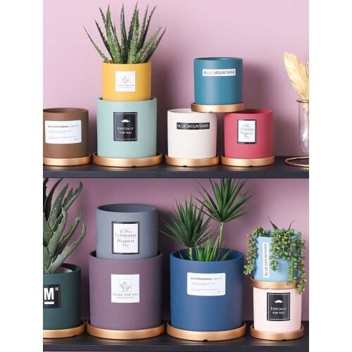 Silicone molds for concrete Round flower pot molds Concrete Vase Molds Garden cement mold DIY 15cm Plant Planter Molds