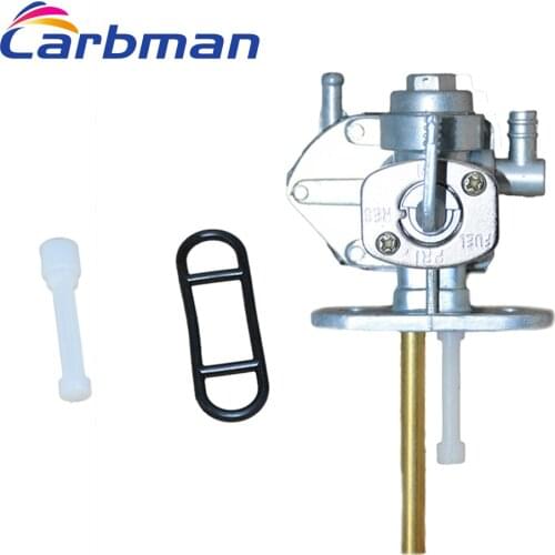 Carbman Fuel Tank Gas Petcock Valve Switch Pump For Suzuki LT80 LTZ400 Z400 LTZ250 LTF300 ATV Fuel System Part
